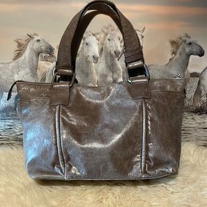 Kenneth Cole soft distressed leather bag